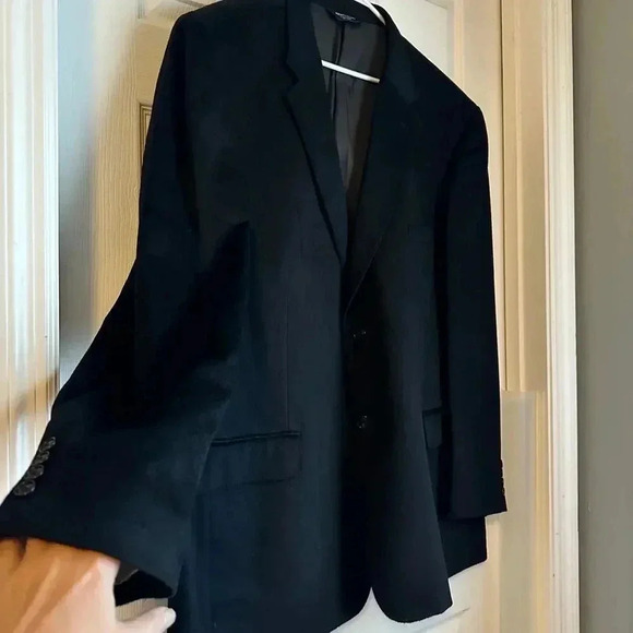 Pronto Uomo Couture 100% Cashmere Blazer Sport Coat Black - Picture 2 of 8